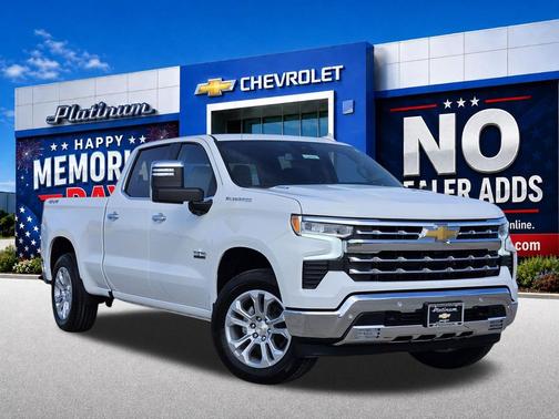 Summit White 2026 Chevrolet Silverado 1500 LTZ