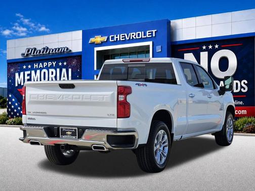 Summit White 2026 Chevrolet Silverado 1500 LTZ