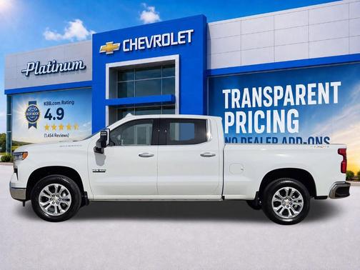 Summit White 2026 Chevrolet Silverado 1500 LTZ