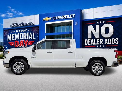 Summit White 2026 Chevrolet Silverado 1500 LTZ