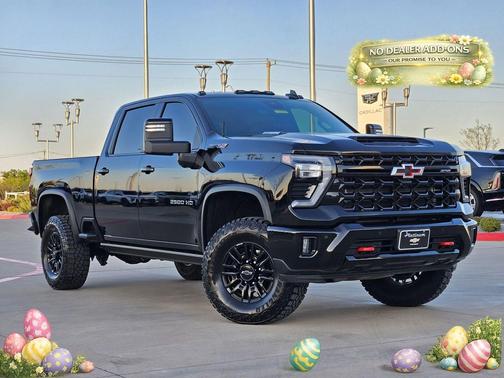 Black 2026 Chevrolet Silverado 2500 Crew Cab, Standard Bed, XR2, 4WD