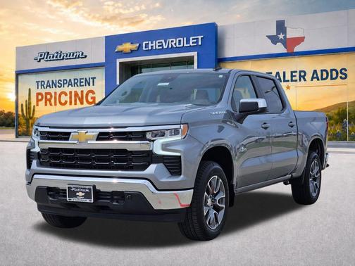 Sterling Gray Metallic 2026 Chevrolet Silverado 1500 LT