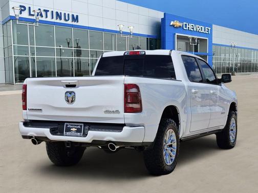 Bright White Clearcoat 2024 RAM 1500 Laramie