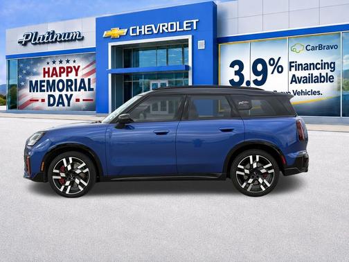 Blazing Blue Metallic 2025 MINI Countryman John Cooper Works ALL4