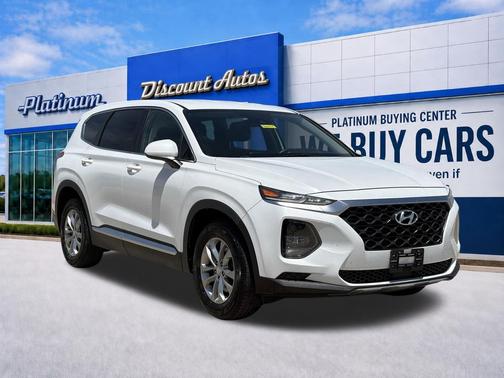 Quartz White 2019 Hyundai SANTA FE SE 2.4