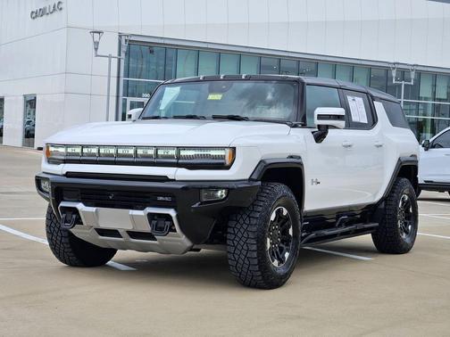 Interstellar White 2024 GMC HUMMER EV SUV 3X