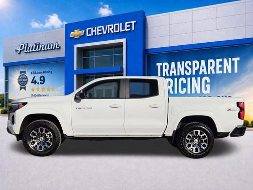 Summit White 2026 Chevrolet Colorado Z71