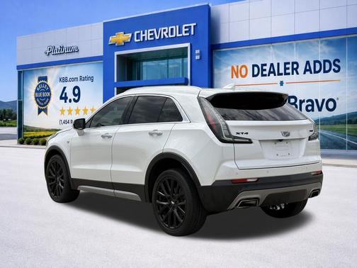 Crystal White Tricoat 2023 Cadillac XT4 Premium Luxury
