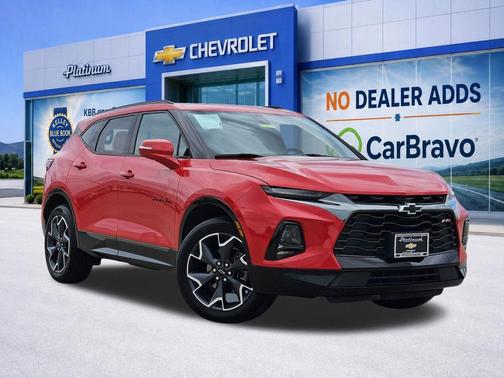 Red Hot 2022 Chevrolet Blazer RS