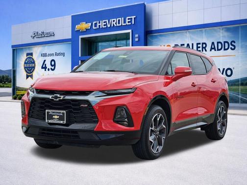 Red Hot 2022 Chevrolet Blazer RS