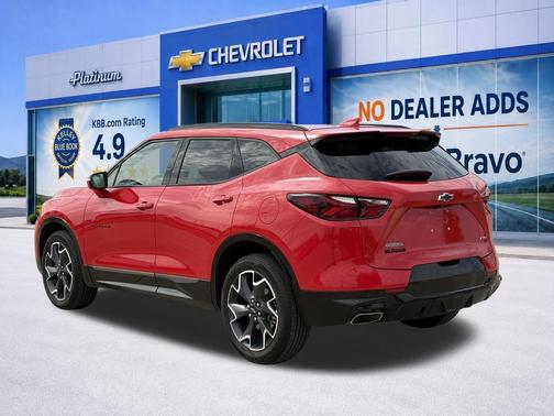 Red Hot 2022 Chevrolet Blazer RS