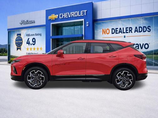 Red Hot 2022 Chevrolet Blazer RS