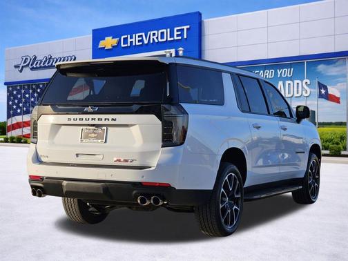 Summit White 2026 Chevrolet Suburban RST