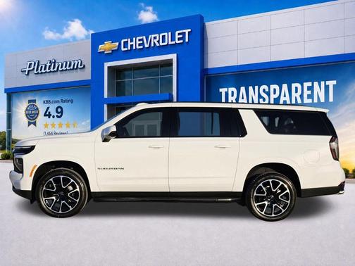 Summit White 2026 Chevrolet Suburban RST