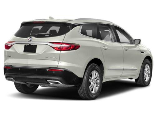 White Frost Tricoat 2019 Buick Enclave Essence