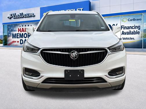 White Frost Tricoat 2019 Buick Enclave Essence