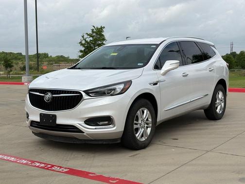 White Frost Tricoat 2019 Buick Enclave Essence