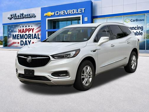 White Frost Tricoat 2019 Buick Enclave Essence