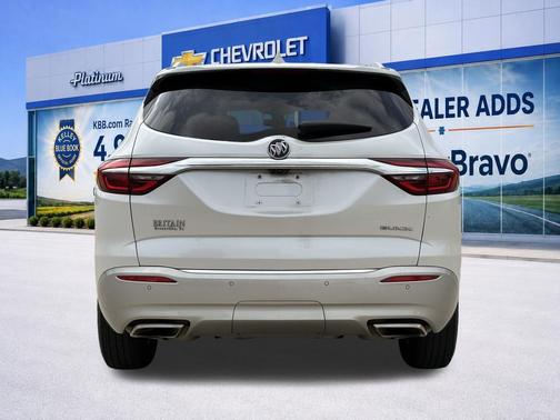 White Frost Tricoat 2019 Buick Enclave Essence