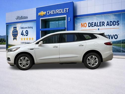 White Frost Tricoat 2019 Buick Enclave Essence
