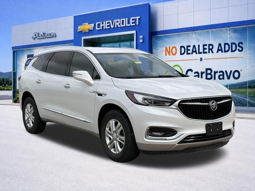 White Frost Tricoat 2019 Buick Enclave Essence