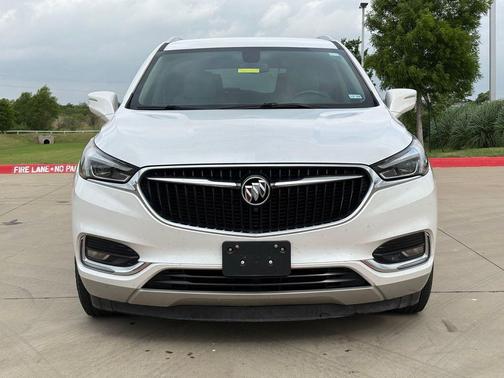 White Frost Tricoat 2019 Buick Enclave Essence