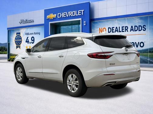 White Frost Tricoat 2019 Buick Enclave Essence