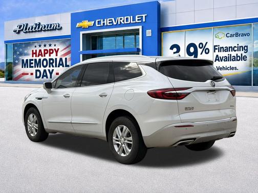 White Frost Tricoat 2019 Buick Enclave Essence