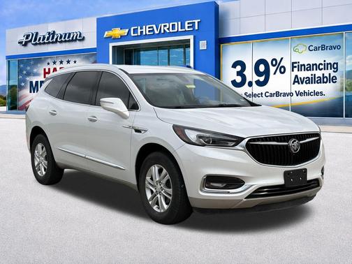 White Frost Tricoat 2019 Buick Enclave Essence