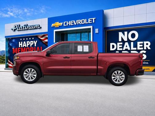 Cherry Red Tintcoat 2022 Chevrolet Silverado 1500 Limited Custom