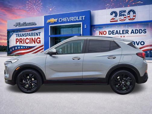 Moonstone Gray Metallic 2024 Buick Encore GX Sport Touring