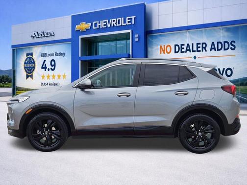 Moonstone Gray Metallic 2024 Buick Encore GX Sport Touring
