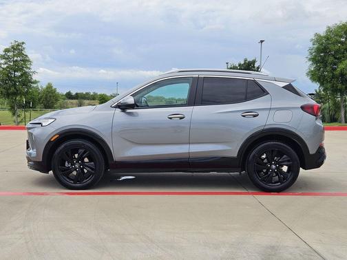 Moonstone Gray Metallic 2024 Buick Encore GX Sport Touring