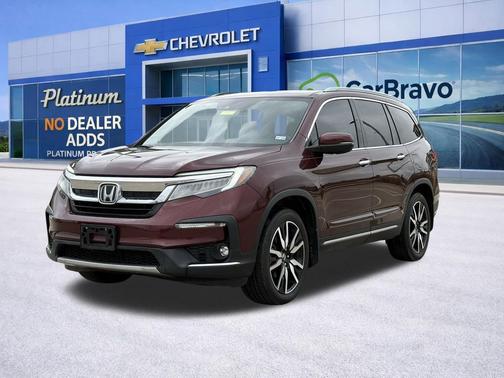 Deep Scarlet Pearl 2022 Honda Pilot AWD Elite