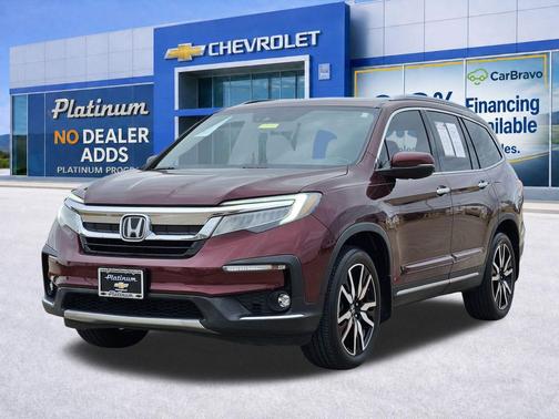 Deep Scarlet Pearl 2022 Honda Pilot AWD Elite
