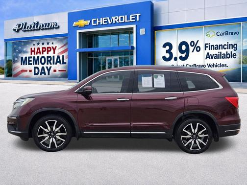 Deep Scarlet Pearl 2022 Honda Pilot AWD Elite