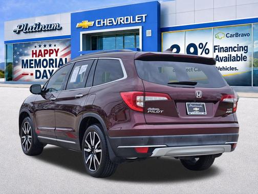 Deep Scarlet Pearl 2022 Honda Pilot AWD Elite