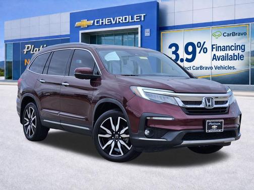 Deep Scarlet Pearl 2022 Honda Pilot AWD Elite