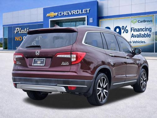 Deep Scarlet Pearl 2022 Honda Pilot AWD Elite