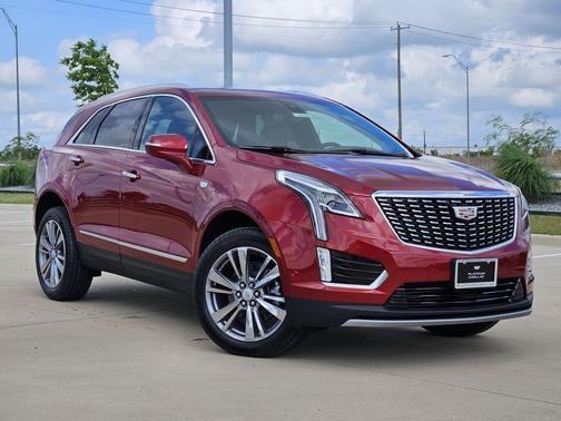 Radiant Red Tintcoat 2026 Cadillac XT5 Premium Luxury