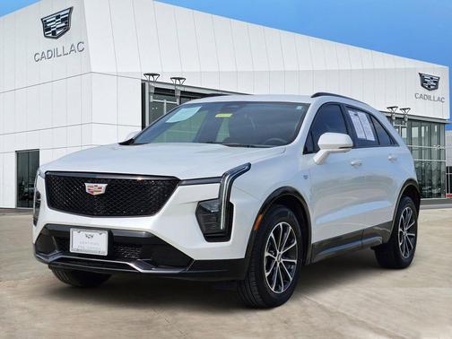 Crystal White Tricoat 2025 Cadillac XT4 Sport