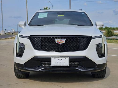 Crystal White Tricoat 2025 Cadillac XT4 Sport
