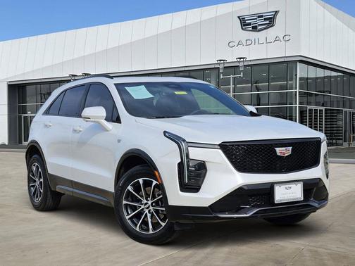 Crystal White Tricoat 2025 Cadillac XT4 Sport