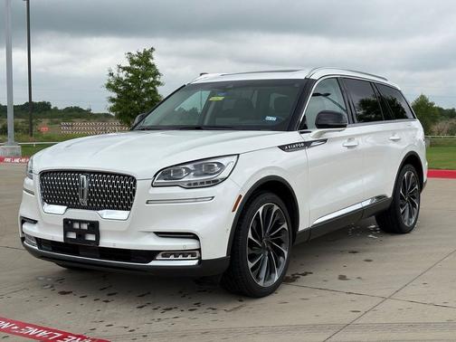 PRISTINE WHITE MET 3C 2022 Lincoln Aviator Reserve AWD