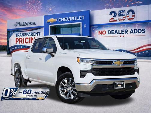 Summit White 2026 Chevrolet Silverado 1500 LT