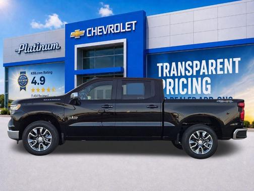 Black 2026 Chevrolet Silverado 1500 LT