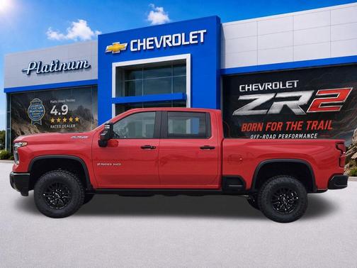 Red Hot 2026 Chevrolet Silverado 2500 Crew Cab, Standard Bed, XR2, 4WD