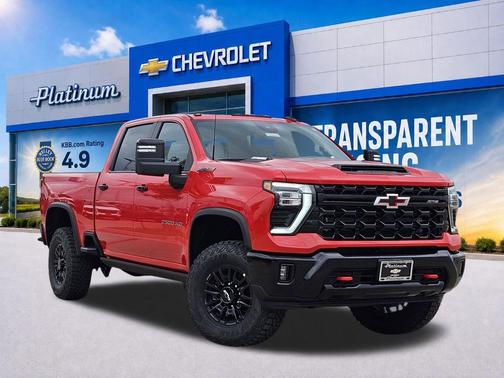 Red Hot 2026 Chevrolet Silverado 2500 Crew Cab, Standard Bed, XR2, 4WD