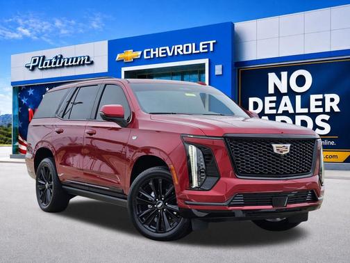 Radiant Red Tintcoat 2025 Cadillac Escalade Sport