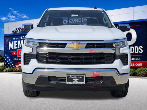 Summit White 2026 Chevrolet Silverado 1500 LT